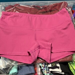 Fleo Vibrant Pink Athletic Shorts